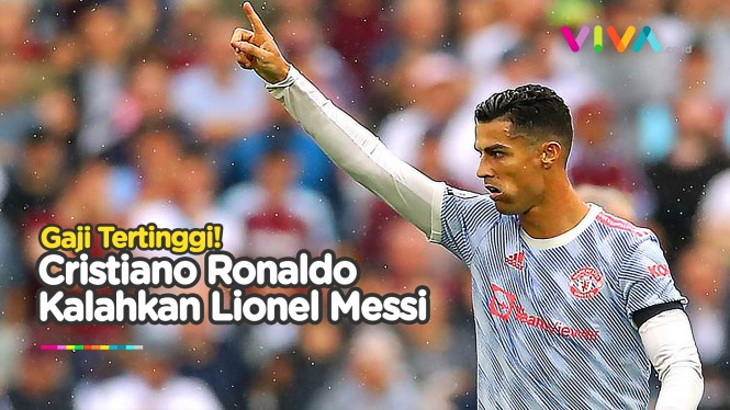 Fantastis! Gaji Ronaldo Tertinggi di Dunia, Segini Totalnya