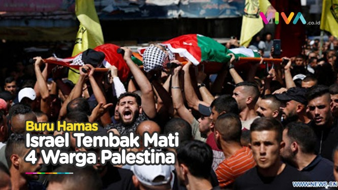 4 Warga Palestina Tewas Dibunuh Pasukan Israel di Tepi Barat