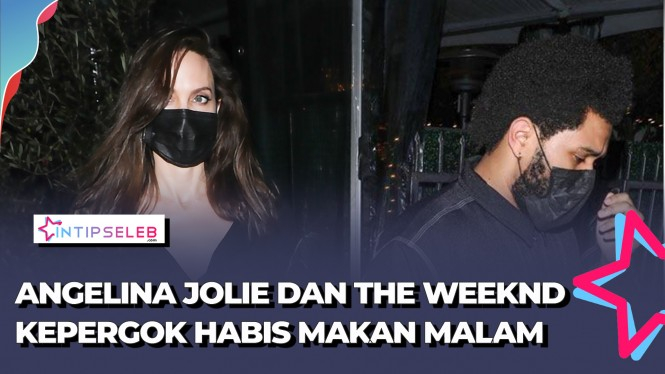 Kepergok Kencan! Angelina Jolie dan The Weeknd Makin Mesra