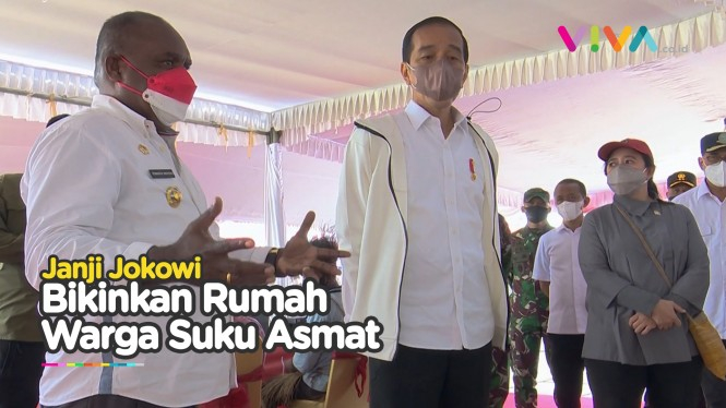Presiden Jokowi Janji Bikinkan Rumah Untuk Suku Asmat