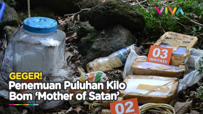Puluhan Kilo Bom Milik Teroris Ditemukan di Gunung Ciremai