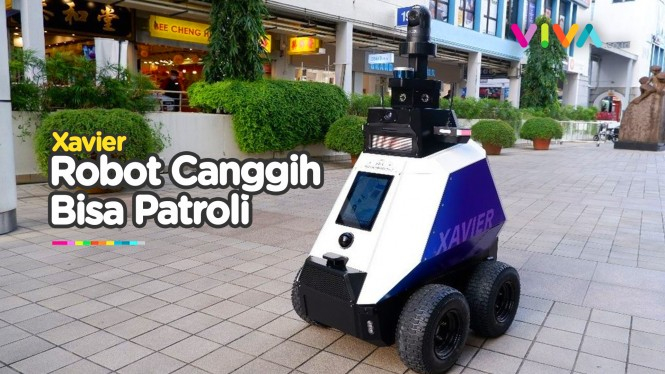 Canggih! Negara Ini Pakai Robot Patroli Buat Razia Warganya