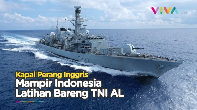 Kapal Perang Inggris Kunjungi Indonesia, Mau Ngapain?
