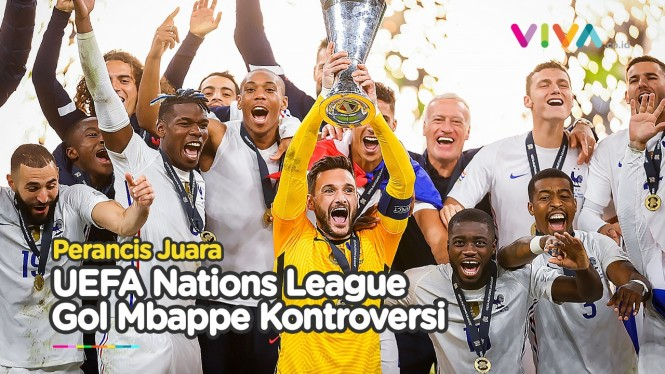 Prancis Juara UEFA Nations League, Gol Mbappe Tuai Kontrover