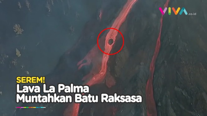 Muntahkan Lava Besar, "Neraka" La Palma Semakin Mengerikan