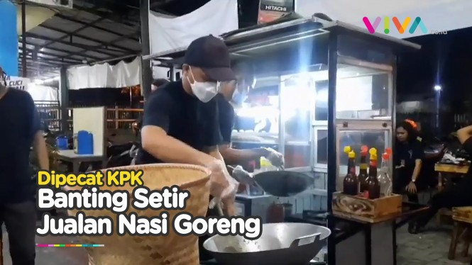 Dipecat KPK, Eks Pegawai Banting Stir Jualan Nasi Goreng