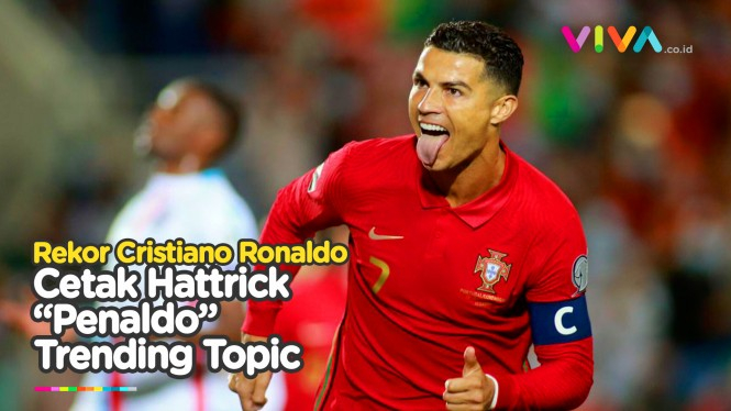 Rekor Mentereng Cristiano Ronaldo Cetak Hattrick Semalam