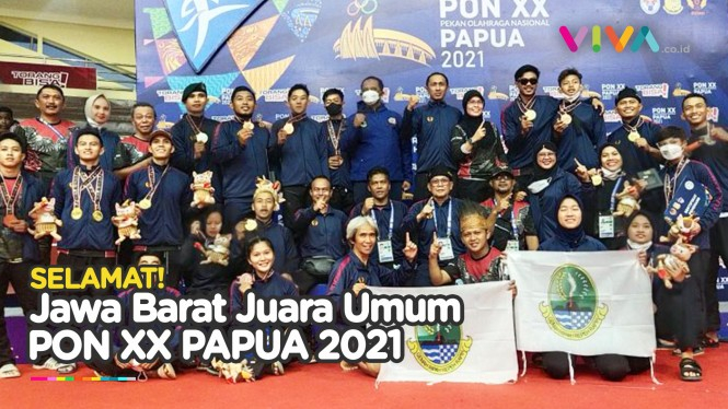 Juara Umum PON Papua, Jawab Barat Masih Juara Bertahan!