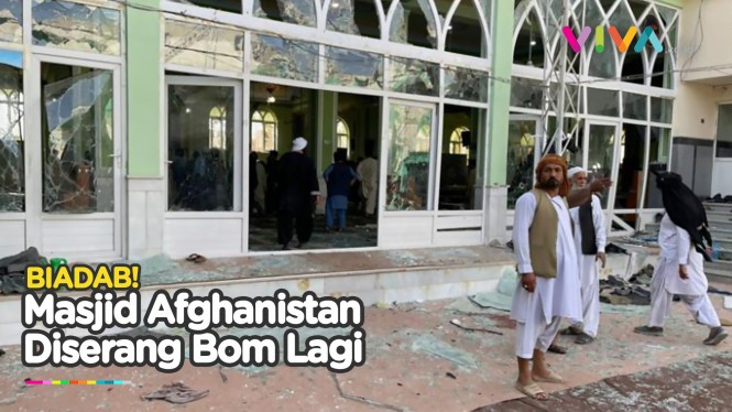 Lagi! Masjid Afghanistan Dibom, Belasan Mayat Bergelimpangan