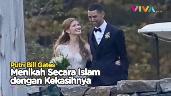 Putri Bill Gates Menikah Secara Islam dengan Pria Mesir