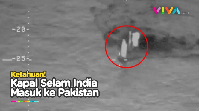 Memanas! Kapal Selam India Berani Masuk Wilayah Pakistan