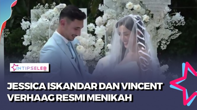 SELAMAT! Jessica Iskandar dan Vincent Verhaag Resmi Menikah