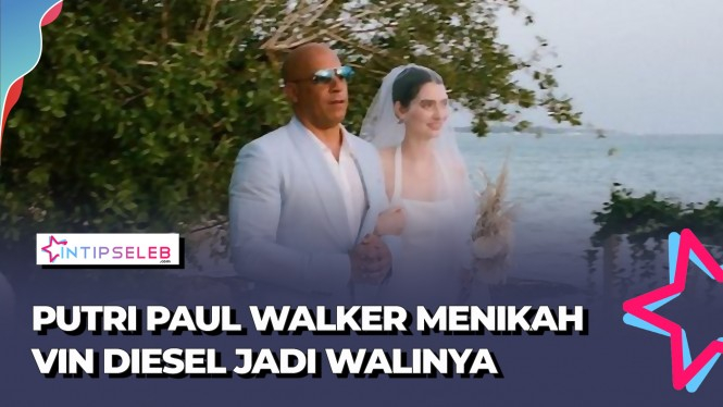 Vin Diesel Gantikan Posisi Paul Walker di Nikahan Putrinya