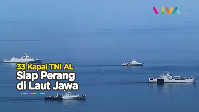 Armada TNI Siaga Perang di Laut Jawa, Ada Apa?