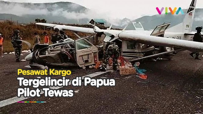 Pesawat Smart Air Hancur di Papua, Begini Kondisi Pilot