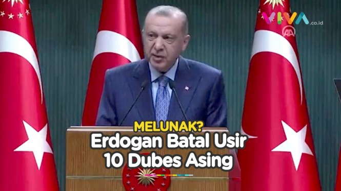 Batal Usir Dubes AS dan 9 Negara Lain, Erdogan Melunak?