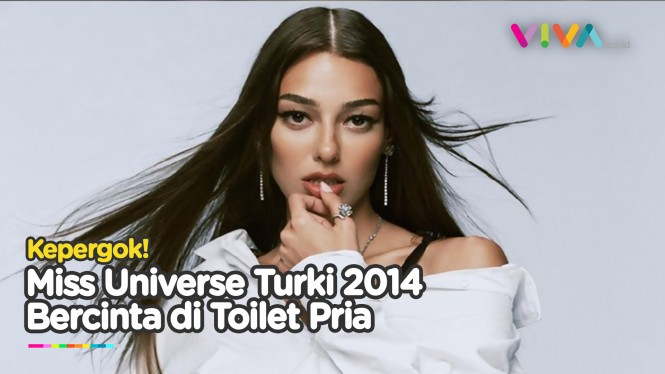 Miss Universe Turki 2014, Ketahuan Bercinta di Toilet Pria