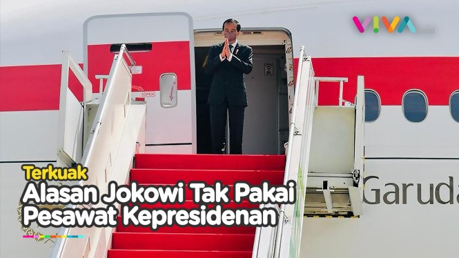 Keliling 3 Negara, Presiden Jokowi Pakai Maskapai Nasional