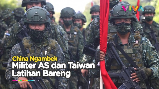 Panas! Latihan Militer Amerika dan Taiwan Bikin China Murka