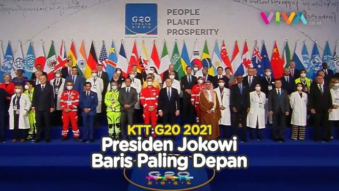 Hadir di KTT G20, Jokowi Langsung Disambut PM Italia
