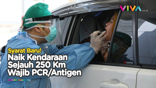Perjalanan Darat Jarak Jauh, Kini Wajib PCR ataupun Antigen!