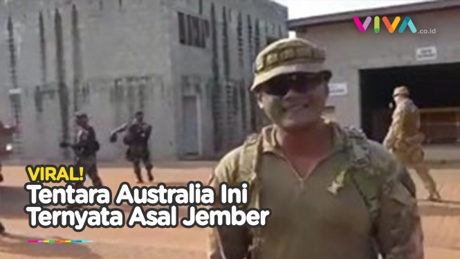 Tentara Australia Asal Jember, Logat Jawanya Medok Banget
