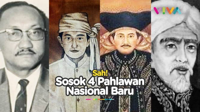 4 Tokoh Dapat Gelar Pahlawan Nasional, Berikut Profilnya