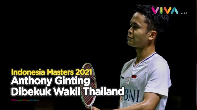 Anthony Ginting Tersingkir di BWF Indonesia Masters 2021