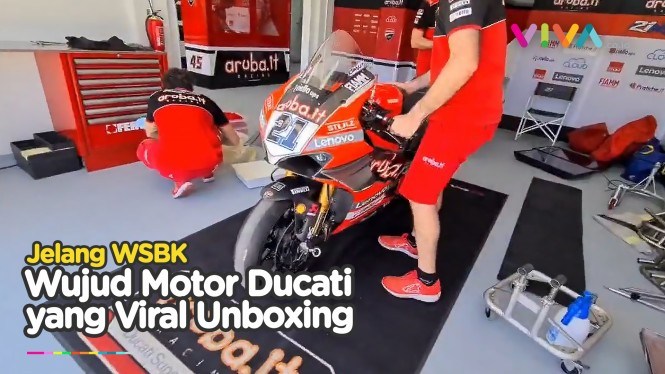 Siap Mengaspal, Ducati Pamer Motor Viral Unboxing Kargo