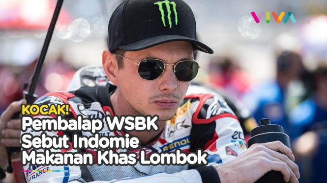 Momen Lucu Pembalap WSBK Sebut Indomie Makanan Khas Lombok
