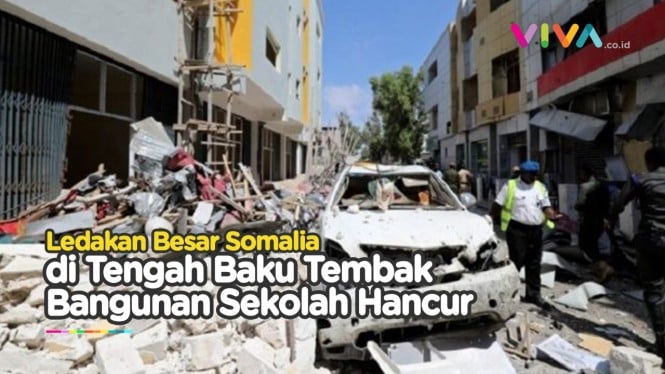 Ledakan Dasyhat Guncang Somalia, Sejumlah Orang Tewas