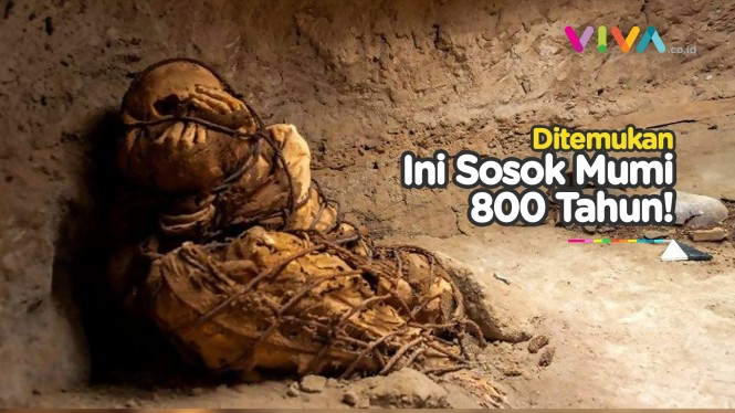 Mumi Terikat Berusia 800 Tahun Ditemukan di Dalam Tanah