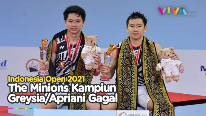 Indonesia Open 2021, Indonesia Bawa 1 Gelar