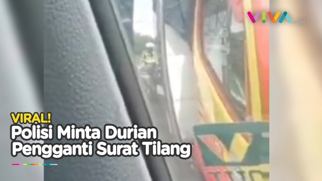 Lagi-lagi Berulah, Polisi "Minta Jatah" Durian dari Supir