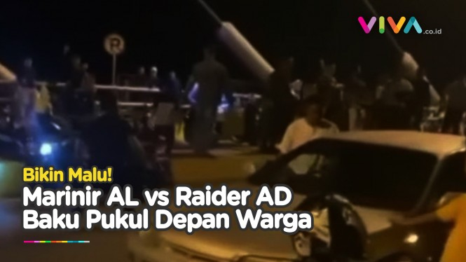 Bentrok Depan Umum, Prajurit Marinir TNI AL vs Raider TNI AD