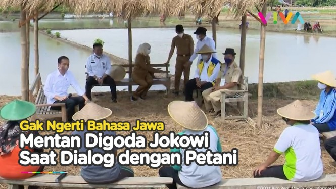 Jokowi Goda Menteri Pertanian yang Engga Ngerti Bahasa Jawa