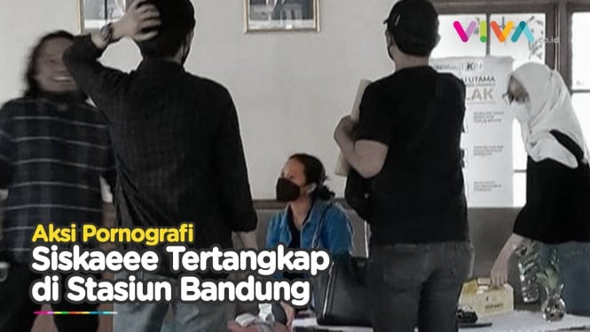 Siskaeee Tertangkap di Kota Bandung