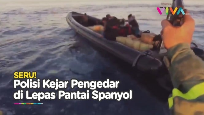 Kejar-kejaran Perahu Pengedar Narkoba dan Polisi Spanyol