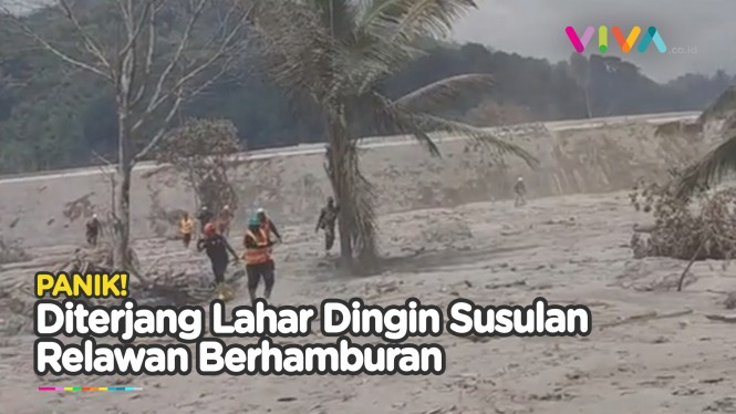 Banjir Lahar Dingin Semeru Kembali Menerjang Lumajang