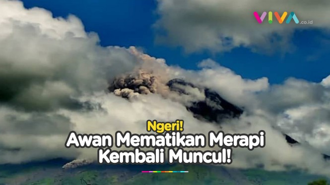 Gunung Merapi Muntahkan Awan Beracun Sejauh 2.000 Meter!