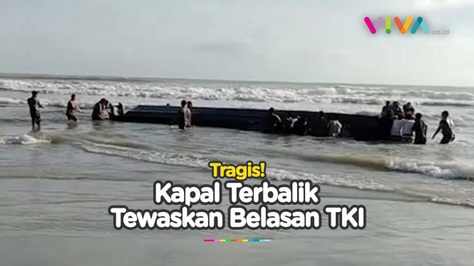Kapal TKI Ilegal Terbalik di Malaysia, Belasan Orang Tewas