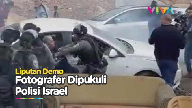 Polisi Israel Tinju Fotografer saat aksi Protes di Yerusalem