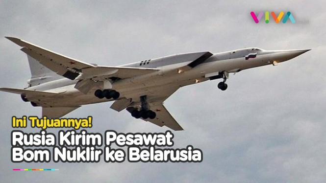 Jet Bom Nuklir Rusia Berkeliaran di Belarusia, Mau Ngapain?