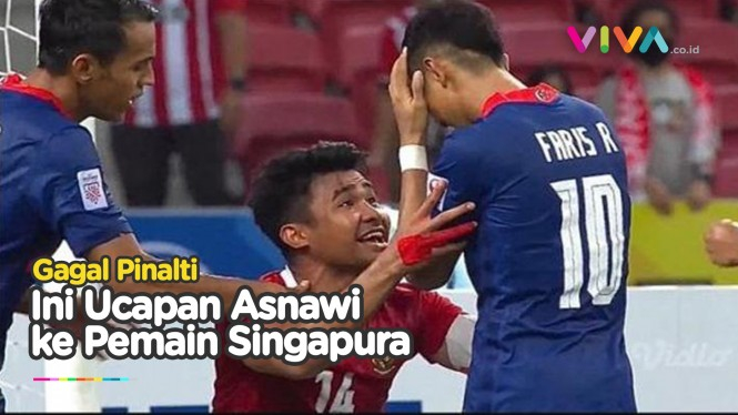 Asnawi Bilang Begini ke Pemain Singapura yang Gagal Penalti