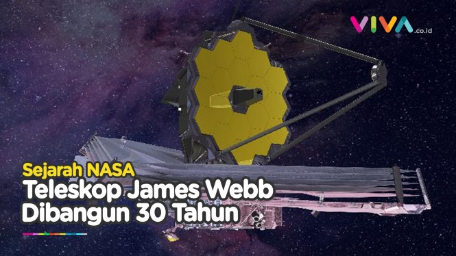 NASA Luncurkan Teleskop James Webb ke Luar Angkasa