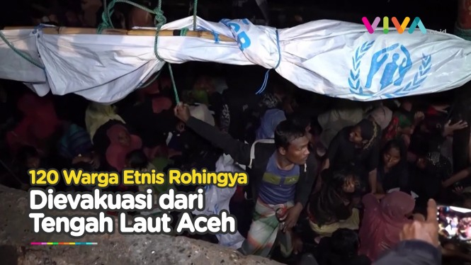 120 Warga Etnis Rohingya Dievakuasi di Aceh Utara