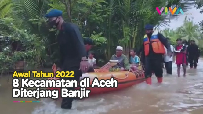 8 Kecamatan di Aceh Timur Dilanda Banjir Bandang