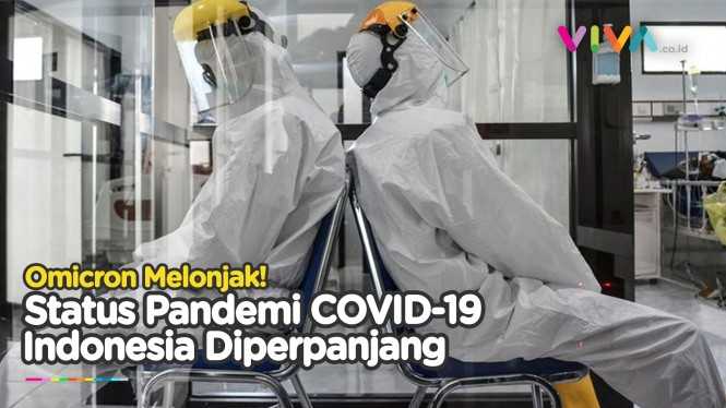 Omicron Makin Melonjak, Jokowi Perpanjang Status Pandemi