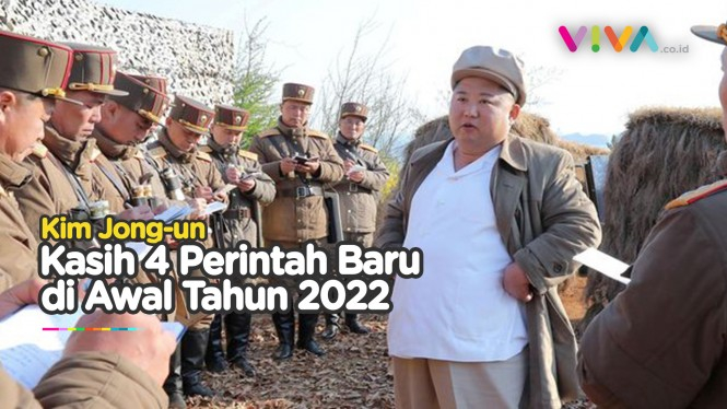 Ini Perintah Baru Kim Jong-un untuk Korut di Awal Tahun 2022