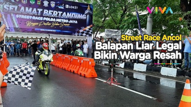 Street Race, Balap Liar Legal Mulai Digeber di Ancol